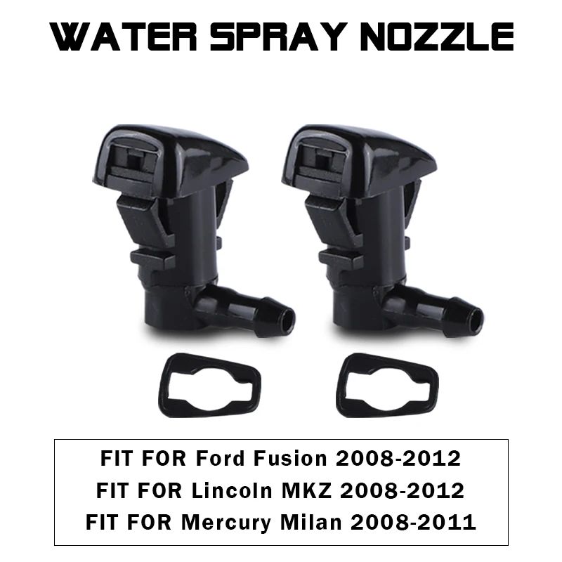 8E5Z17603A Car Front Windshield Washer Wiper Sprayer Nozzle for Ford Fusion Mercury Milan Lincoln MKZ 2008~2012 Car Accessories 2