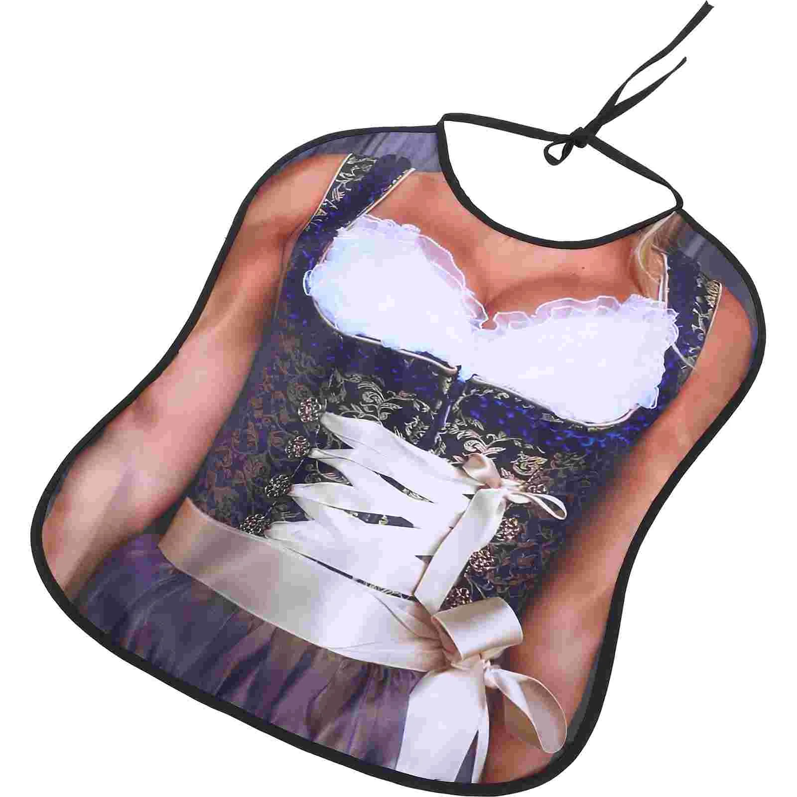 

Elderly Bib Dinner Adult Bibs for Men Washable Large Polyester Adults Eating Disposable Women Accessories