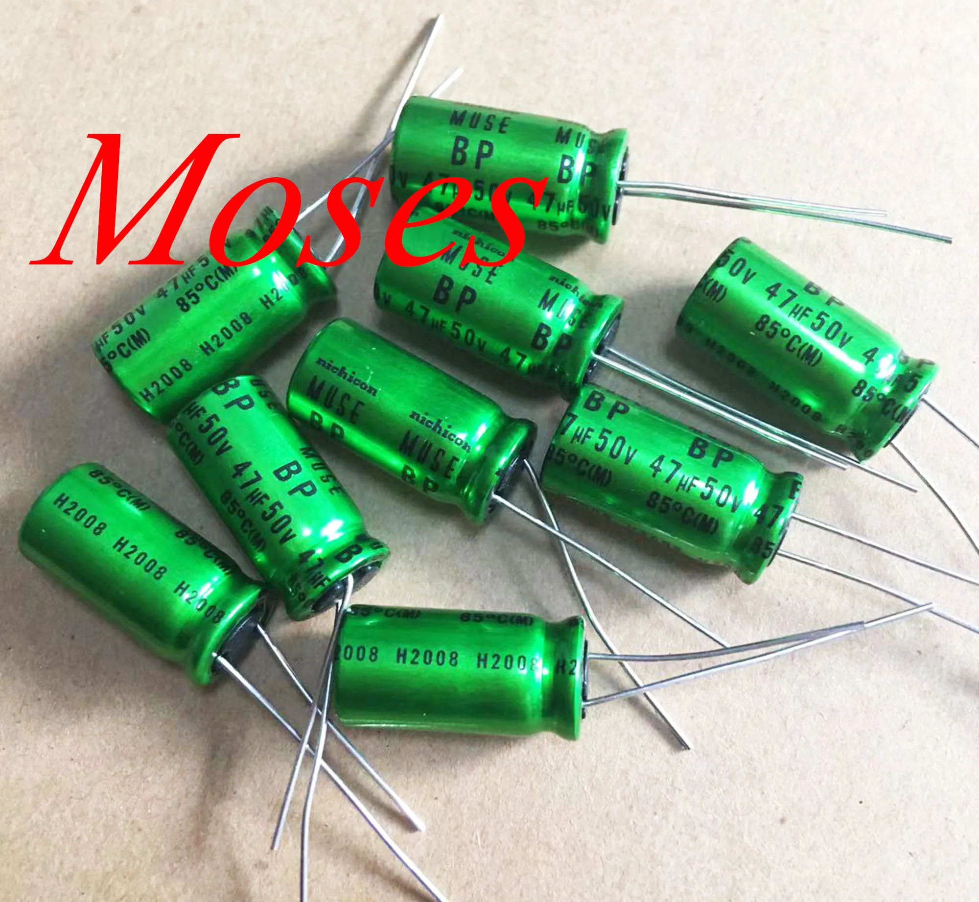 Audio Capacitor 25v 35v 50v 22uf 4.7uf 10uf 47uf 220uf 10uf 100uf Japan New nichicon MUSE BP Bipolar +/- 20% 10pcs
