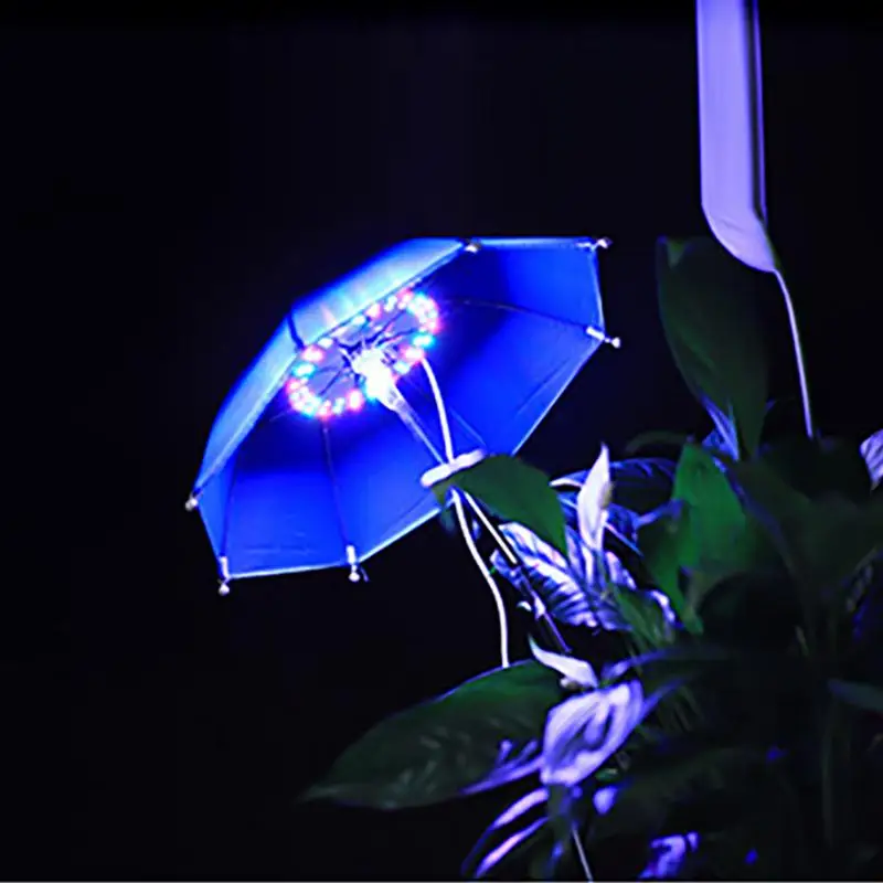 조광 가능한 LED 성장 조명, 실내 식물 램프, 타이밍 성장 조명, 전체 스펙트럼 패널, 밝기 성장 램프