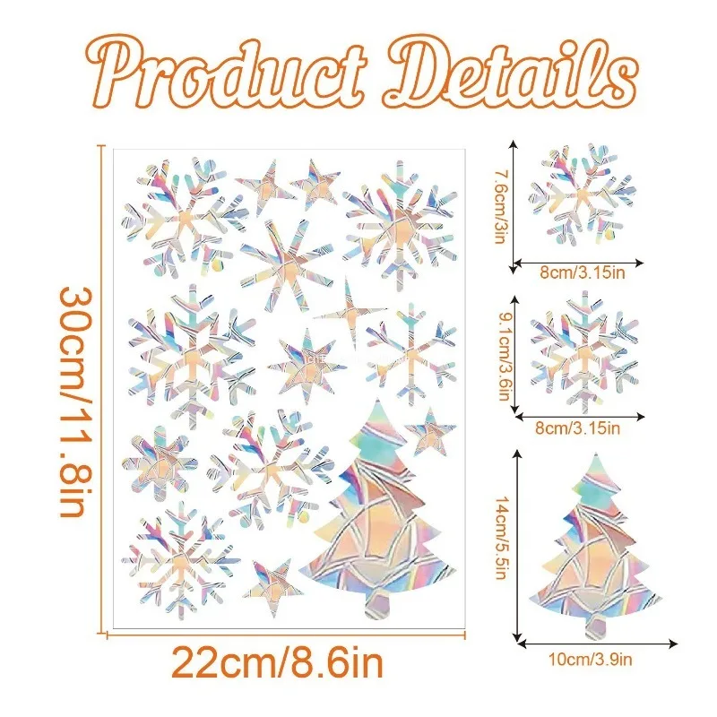 Wall Stickers Window Stickers Rainbow Prism Electrostatic Glass PVC Butterfly Static Suncatcher Decal