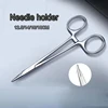 12.5/14/16/18cm Stainless Steel Surgical Handle Needle Clamp Suture Needle Holder Forceps farm Animal Veterinary Instruments 2