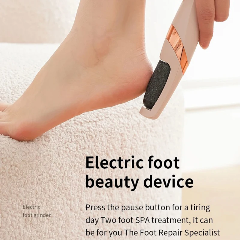 USB Electric Foot File Foot Pedicure Tools Grinder Dead Skin Callus Remover Hard Cracked Remove Callus Rubbing Pedicure FootCare