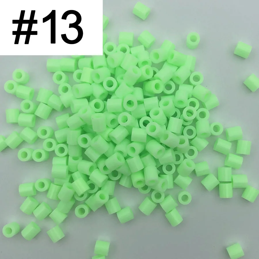 5mm 1000PCS Assorted Colored Hama Beads for Kids DIY Pixel Art and Puzzles