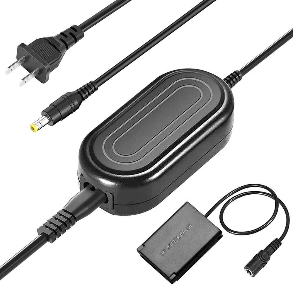 Ack-Dc110 Adattatore Di Alimentazione Dr-110 Kit Batteria Fittizia Per Fotocamere Canon Powershot G7 X Mark Ii,G7 X,G5 X,G9 X,G9 X Mark Ii.