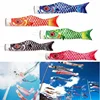 New Style 40/70/100CM Fish Flag Kite Toy Koi Nobori Carp Wind Socks Koinobori Colorful Fish Flag Hanging Outdoor Toys for Kids 3
