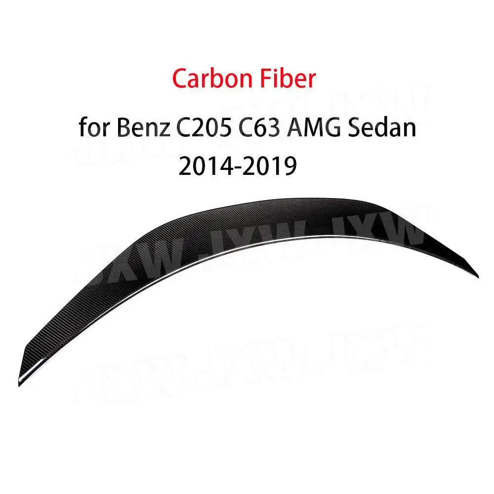 Dry Carbon Fiber Rear Boot Spoiler for Mercedes Benz C