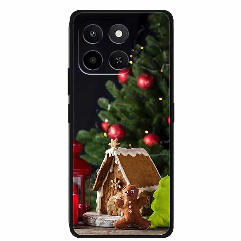 Festive Soft TPU Silicone Christmas Phone Case – Lovely Design