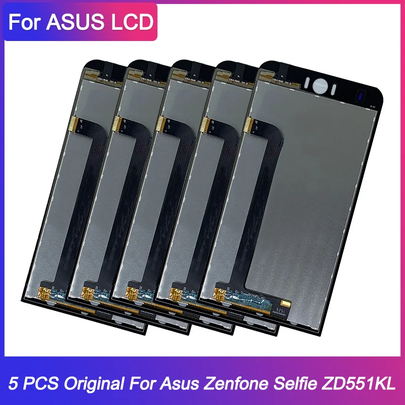 5 шт. сменный ЖК-дисплей для Asus Zenfone Selfie ZD551KL ZOOUD дисплей сенсорный экран дигитайзер