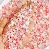 Random Mixed Sweet Pink Bow Nail Charms 3D Resin Pink  Rose Flower Nail Art Decorations Accessories for DIY Cream Glue Crafts 2