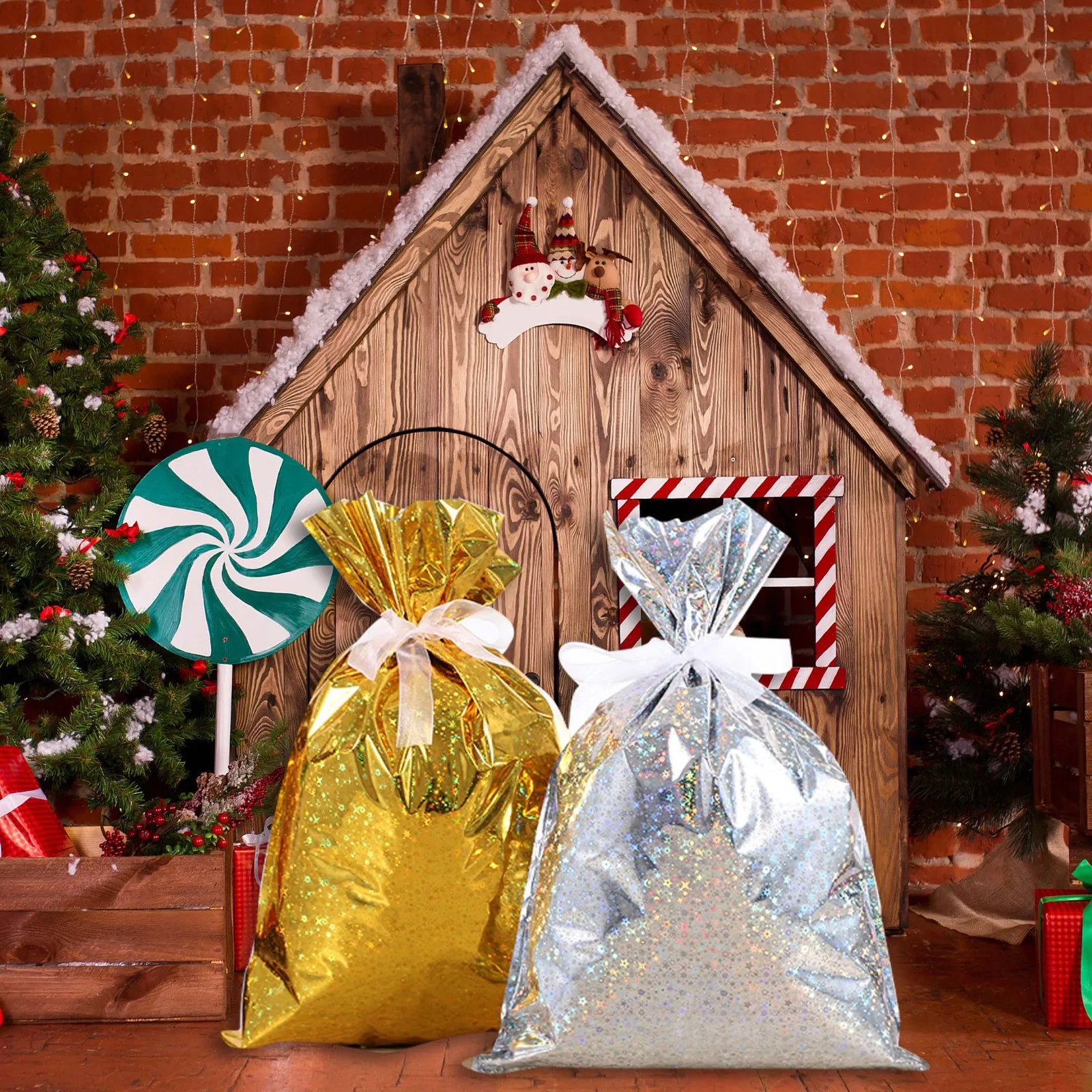 

Bundle Packaging Bag Bag Christmas Decoration Candy Bag Gift