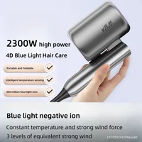 Newly Launched Portable Folding Hair Dryer, Negative Ion Constant Temperature High-Power Hair Dryer, Household Appliances 1