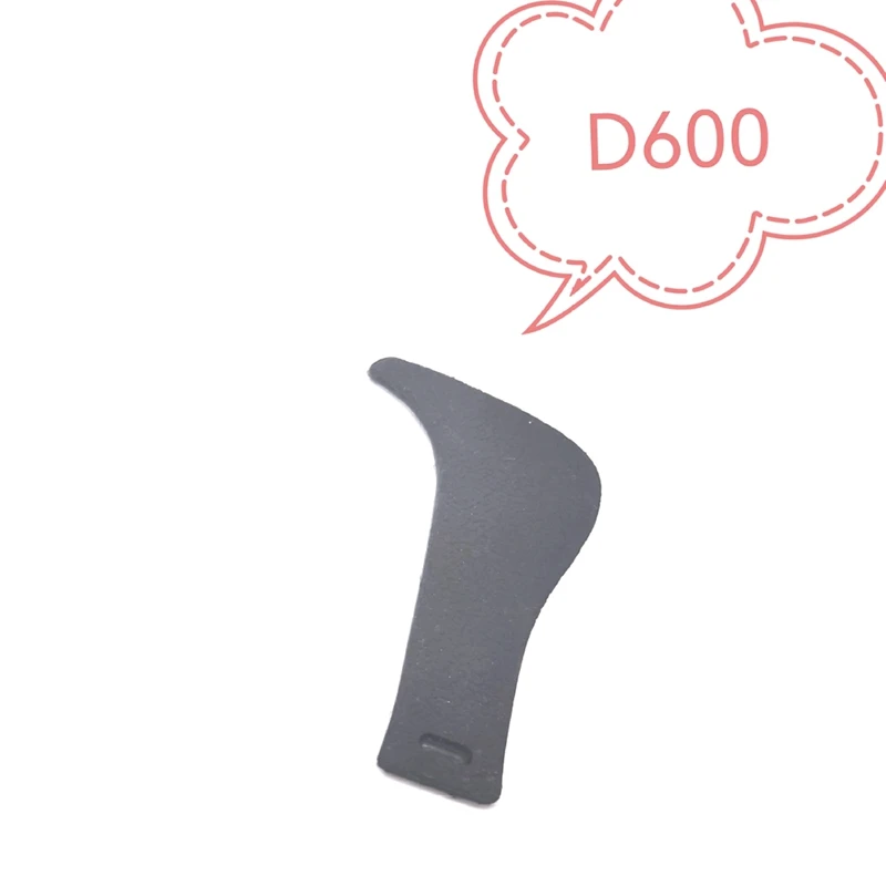 니콘 D600 D610 용 엄지 가죽 테이프 접착제, 엄지 고무 유닛, 후면 커버, 신제품, 1 개