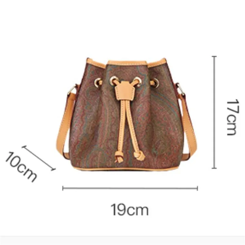 Fashion Woman Bucket Bag Small Bag Women’s Crossbody Bags Leather Shoulder Bag Female Bucket Bag Tote Bucket