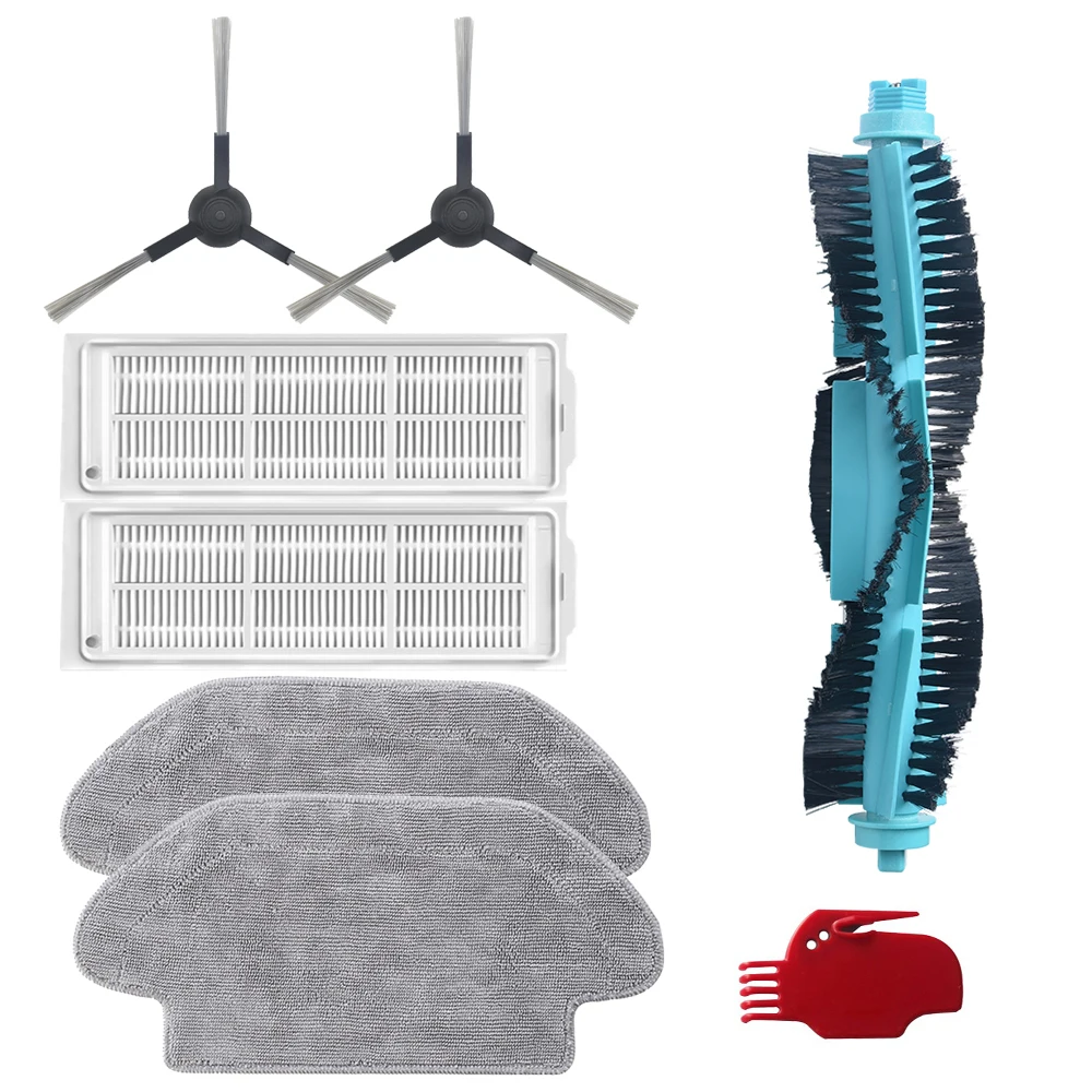 Main brush Washable Filter Side brush Xiaomi Viomi SE V2 V2PRO V-RVCLM21B V3 Robot Vacuum Cleaner Mopping Cloth vacuum cleaner accessories,vacuum cleaner filters,robot vacuum accessories,vacuum cleaner brush filter,vacuum cleaner parts