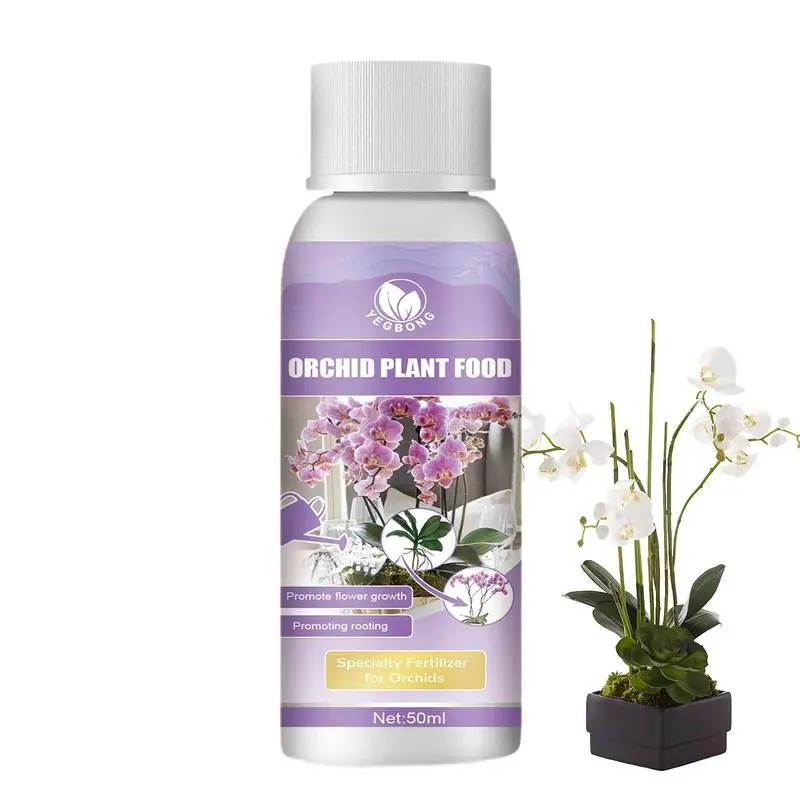 

50ml Rapid Rooting Orchid Flower Fertilizer Improve Growth Soil Ingredients nourishing Nutrients Garden Plant Liquid Accessory