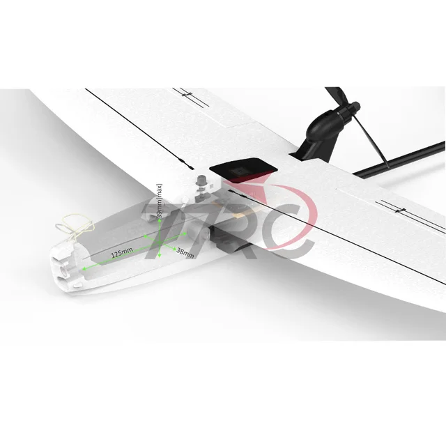 Zohd Drift Epp Material, Lightweight And Quick Detachable Fixed Wing Entry-Level Fpv Carrier Rc Plane Practice Glider 4