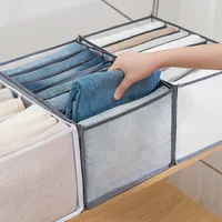 Organisateur de tiroir pour sous-vêtements, boîte de rangement pliable, organisateurs de placard, diviseur de tiroir, boîtes de rangement pour sous-vêtements, chaussettes, soutien-gorge 3