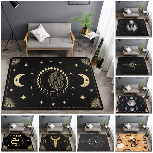 Celestial Starry Night Sky Rug, Witch Room Decor,tarot Floor Mat, Goth Room  Decor, Gothic Big Rug, Starry Night Sky Rug, Mystic Sky Mat 