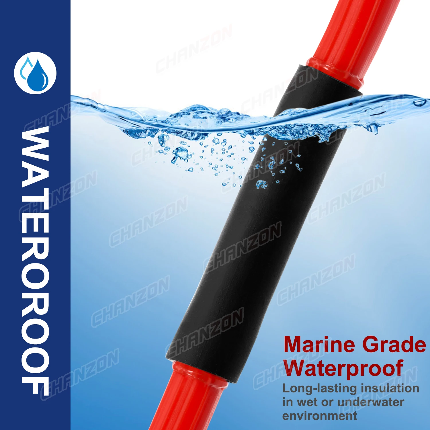 1.22M 2.5M Heat Shrink Tube With Glue