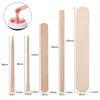 100pcs Disposable Waxing Wooden Tongue Depressor Body Hair Removal Stick Tongue Depressor 1