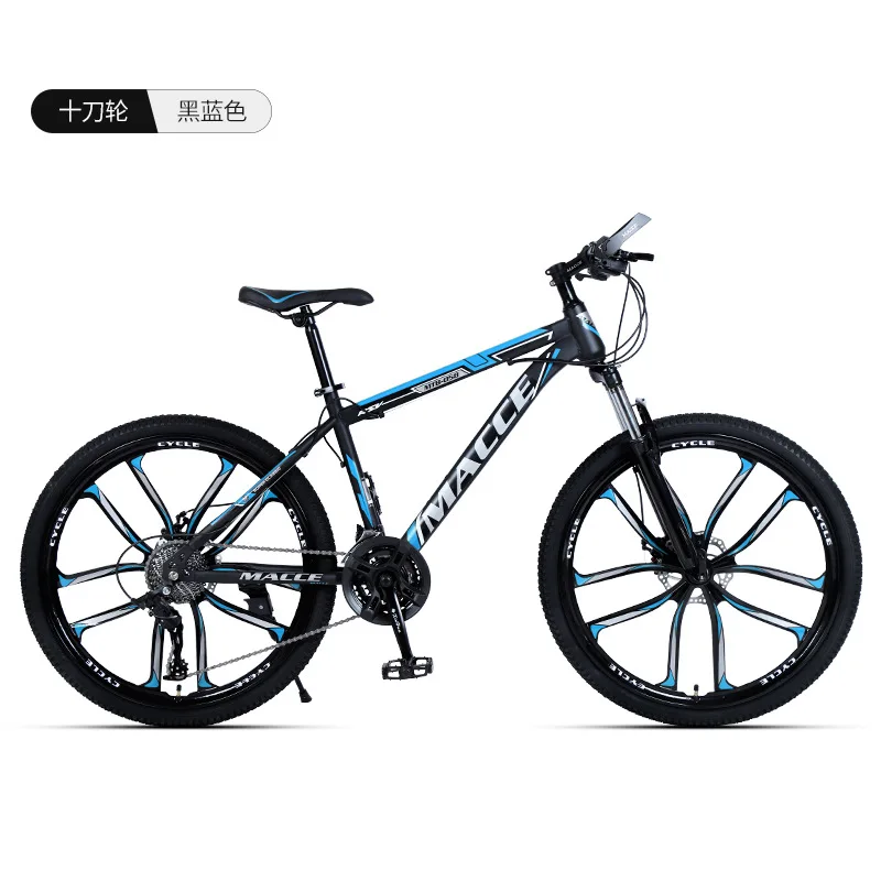 

21/24/27speed,aldult Men women,24/26inch,Mountain bike,Outdoor bicycle,High carbon steel frame,Double disc brake,variable speed