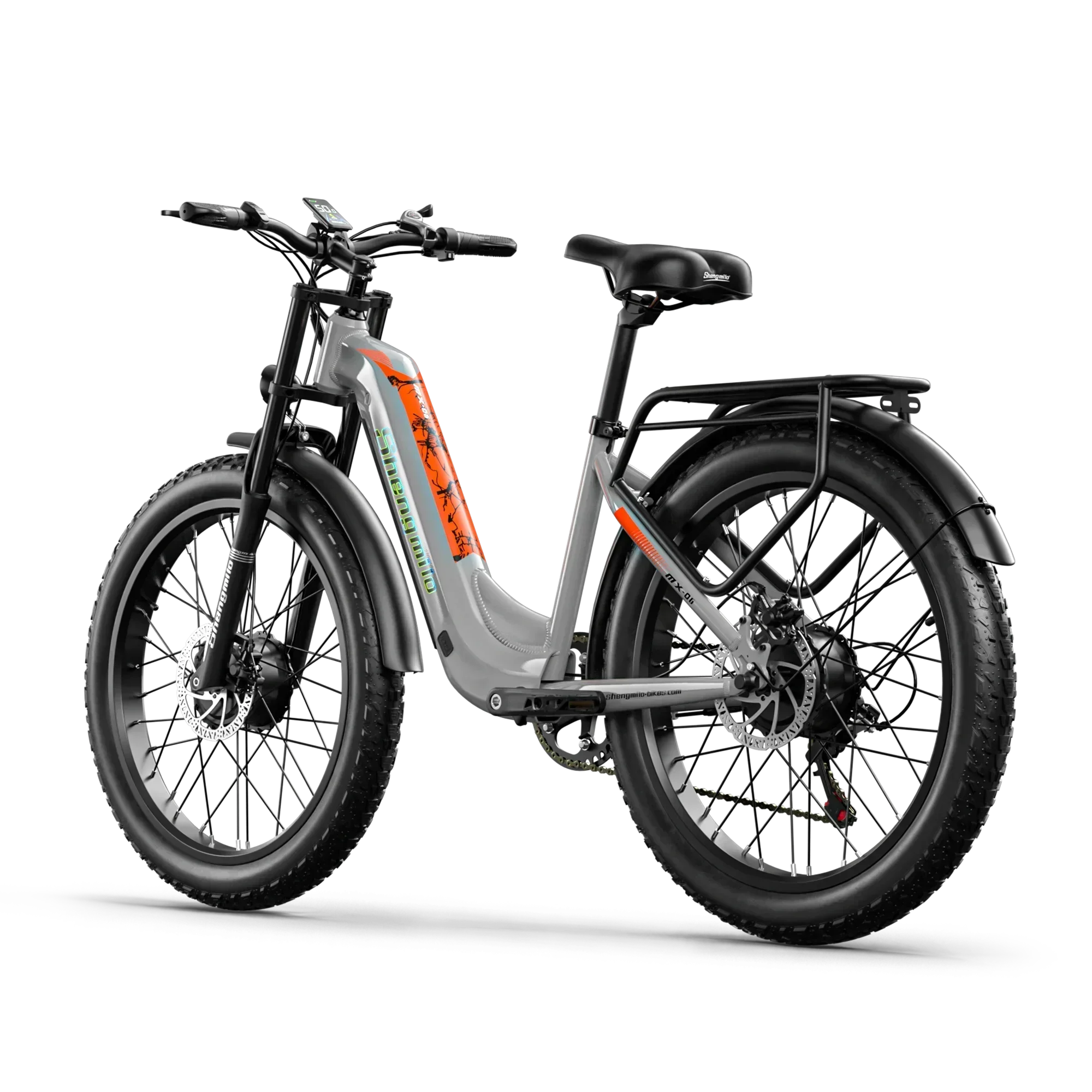 Shengmilo Mx06 pro Electric Bike 2000W dual motor Electric Bicycle Fat bike electric 26" E-bike 48V 17.5AH Battery Ebike