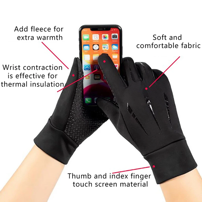 Guantes Térmicos Con Pantalla Táctil Para Esquí De Invierno | Cuotas
