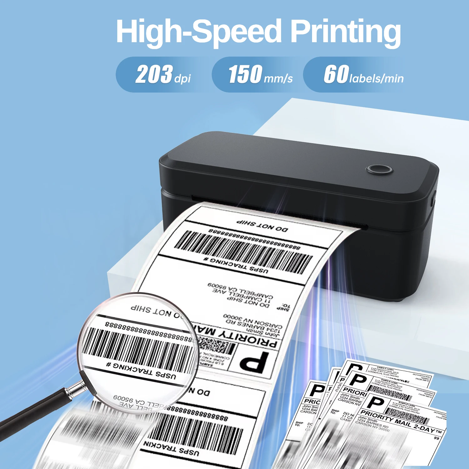 طابعة ملصقات حرارية Marklife X4 طابعة صغيرة لسطح ا...