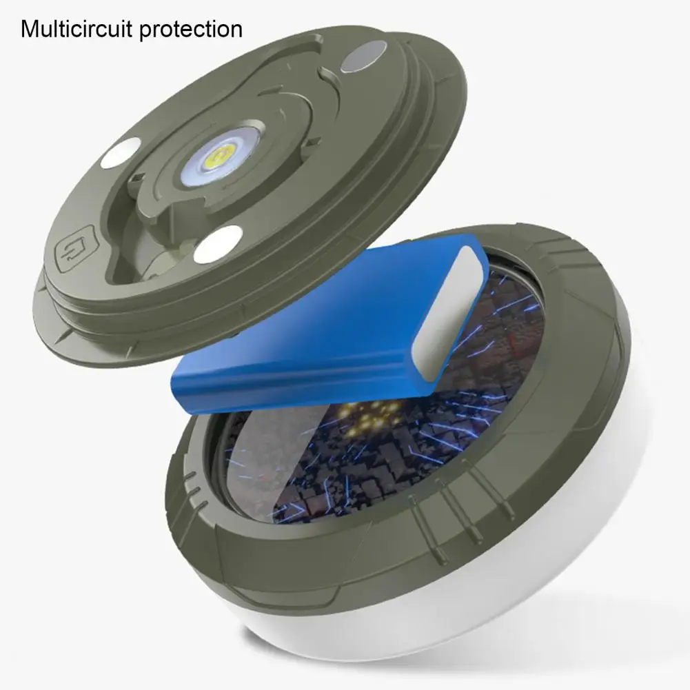 

Яркая светодиодная Магнитная палатка, декоративное освещение для кемпинга с подзарядкой от Usb, для наружного украшения палатки, 8/10 м, Ip44