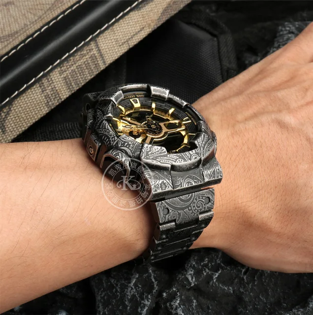New Metal Set Watch Strap Case Stainless Steel