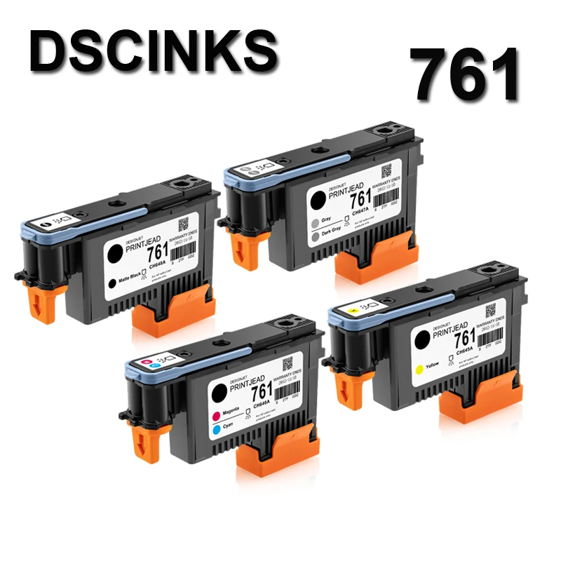 Cabeça de Impressão para hp 761 Ch645a Ch646a Ch647a Ch648a Cabeça de Impressão para hp Designjet T7100 T7200