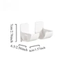 2/4pcs Wall Mounted No Hole Storage Tray Refrigerator Side Organizer Kitchen Shelf Cling Film Trash Bag Organizer 2