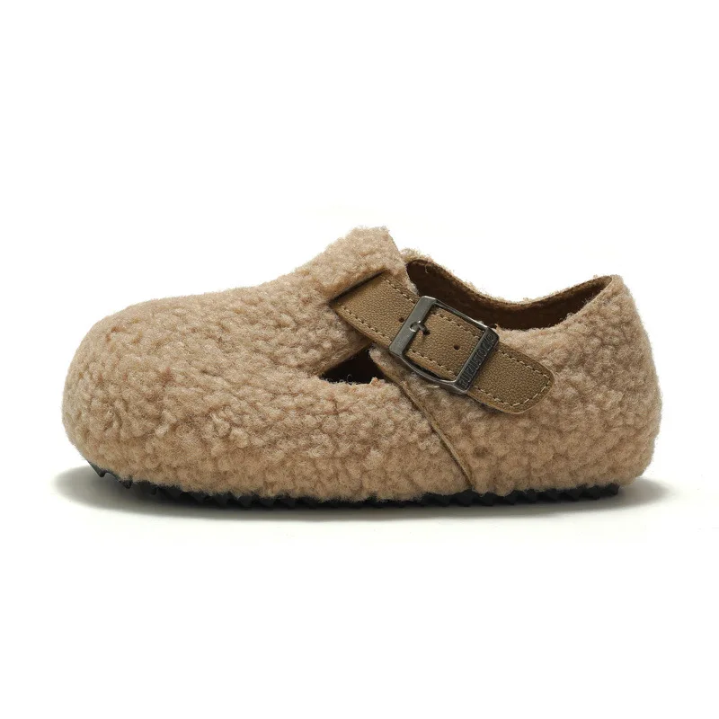 Autumn Winter New Children's Softwood Plush Shoes Warm Boys' Casual Shoes Plush Girls' Cotton Shoes Kids Shoes for Boy Girl 6