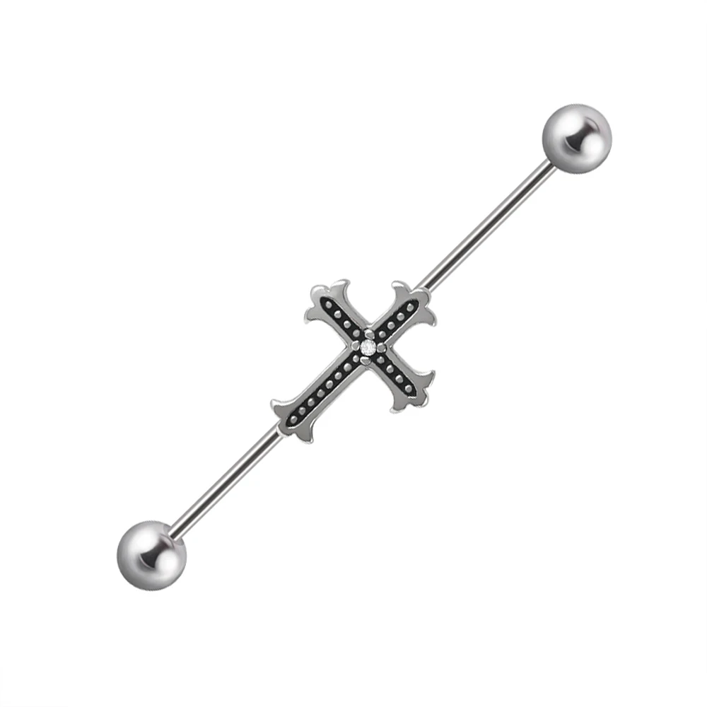 Stainless Steel Man Industrial Barbell Arrow Bulk Cone Dragon Long Bridge Earring Transversal Piercing Unisex Jewelry 1PC piercing jewelry body piercing jewelry body jewelry ear piercing jewelry body piercing earrings metal jewelry