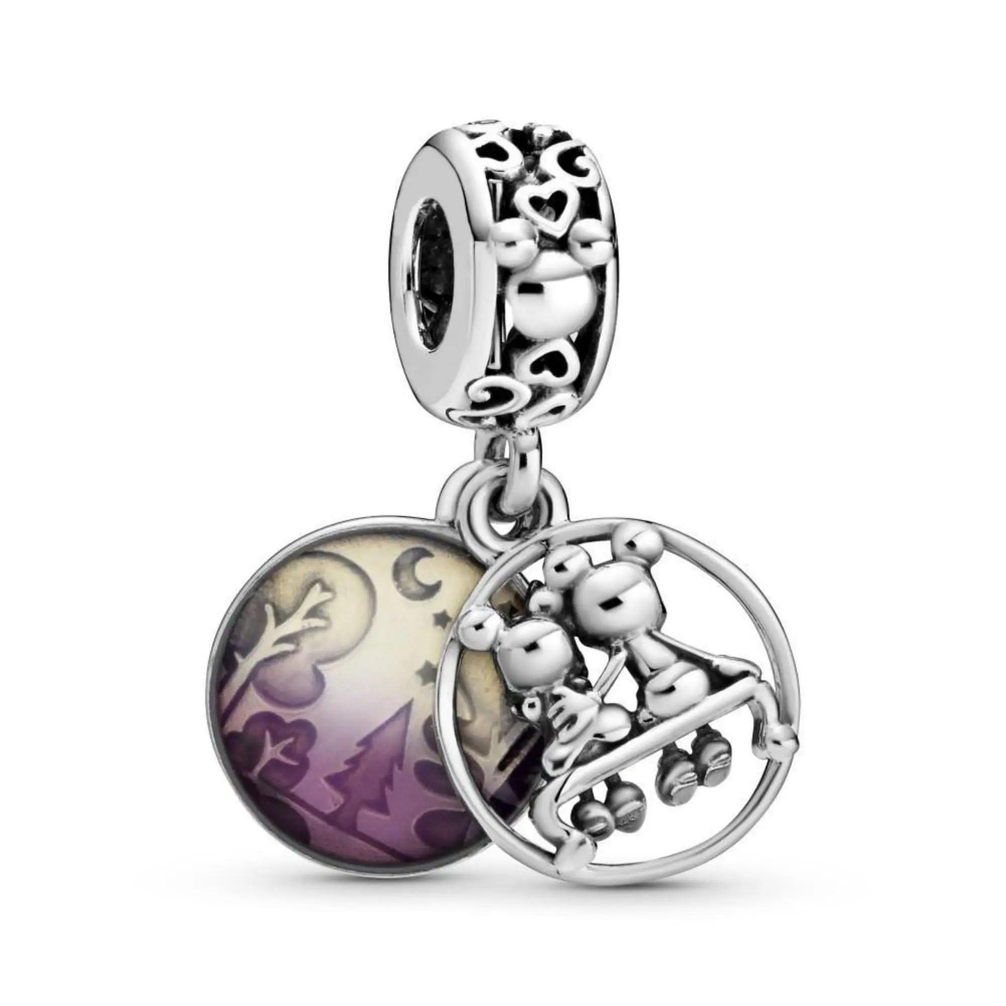 2024 Disney stitch disney Charms sterling silver 925 Stitch Beads Suitable For Original 925 Charm Bracelet Jewelry gift 2