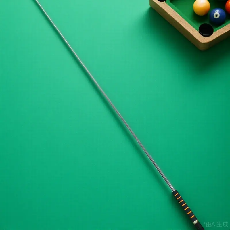 길이 조절 가능한 텔레스코픽 당구 큐 연장 스테인리스 스틱, 정확한 샷을 위한..