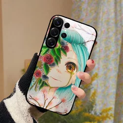 Premium Tempered Glass Phone Case - Ultra - Durable Hard PC Protective Cover - Galaxy S24 Ultra (EVED01)