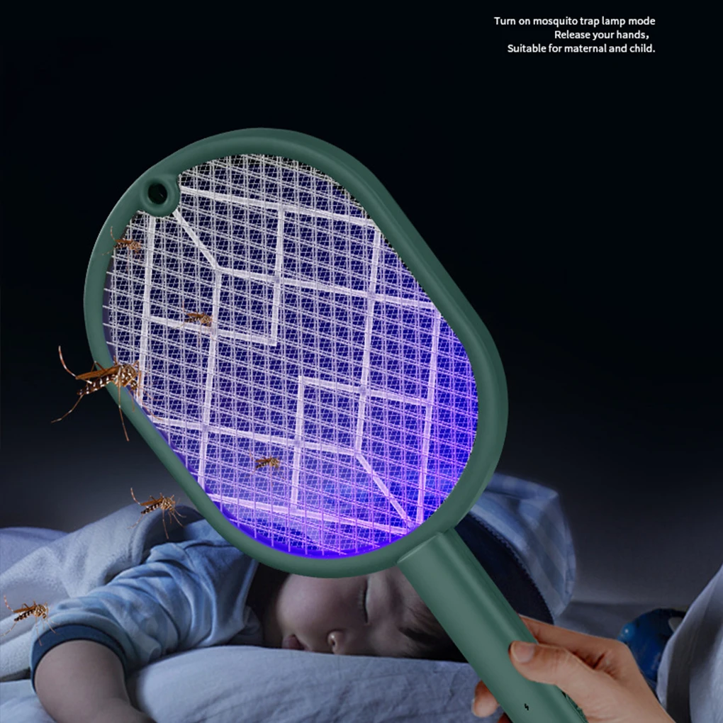 

USB Mosquito Racket Convenient And Non-Toxic Bug Durable Mosquito Repellent Rechargeable
