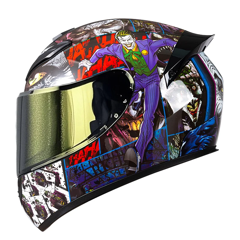Unisex DOT Certified Full Face Motorcycle Helmet Safety Motobike Scooter Casco Moto Modular Capacetes Helmet