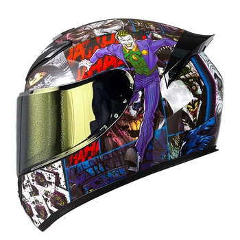 Unisex DOT Certified Full Face Motorcycle Helmet Safety Motobike Scooter Casco Moto Modular Capacetes Helmet