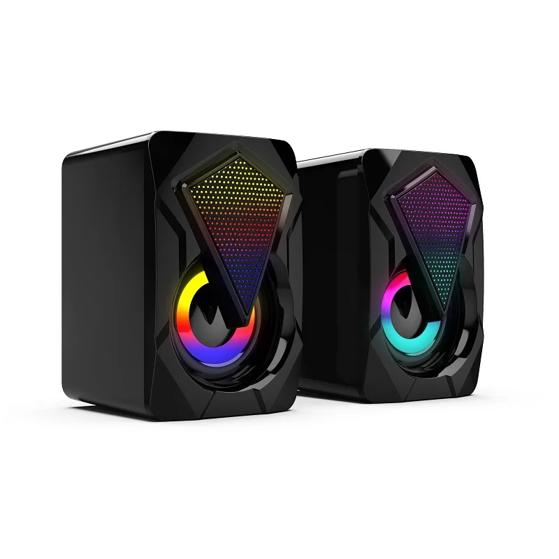 Rgb Bluetooth Speaker Computer Speakers With Subwoofer For Pc Desktop