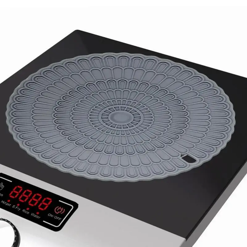 SiliconeInductionCookerPadNonSlipFoodGradeElectricStoveCover