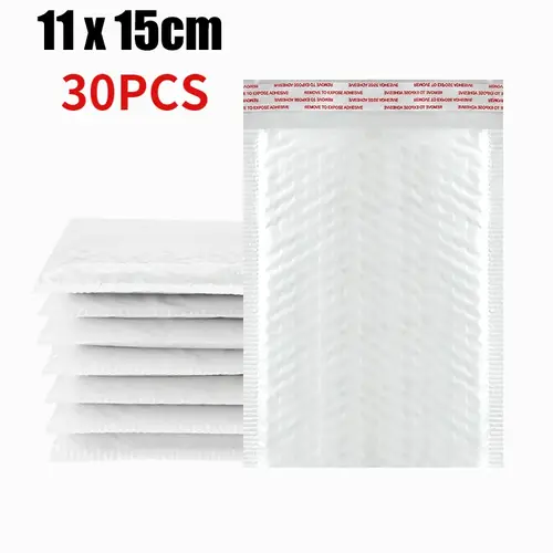 10-50Pcs Bubble Envelopes White Foam Shipping Bags Poly Bubble Mailers Pad Self Seal Packing Bags 11cm 15cm 23cm Wholesale - Image 14