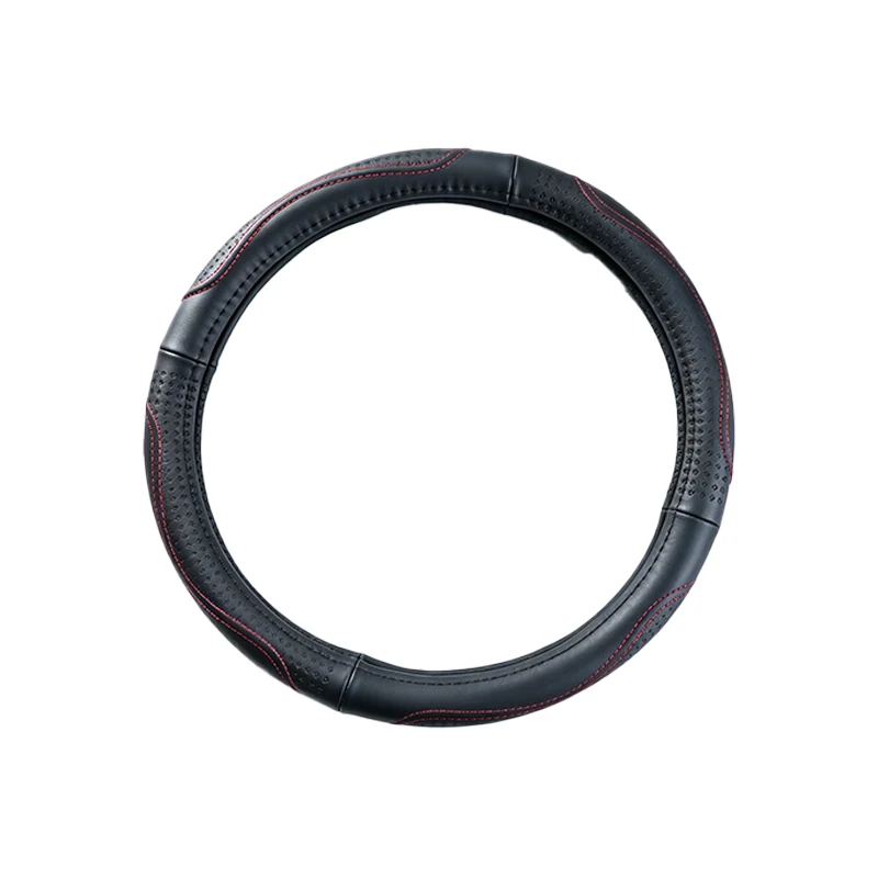 Adatto per volanti rotondi da 38 cm – Copertura protettiva resistente, adatta alla maggior parte dei modelli di auto standard. - immagine 6