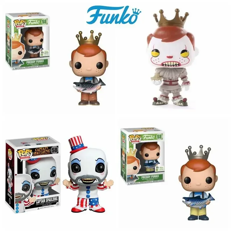 Freddy Se Eccc Captain Spaulding 58 # Esclusive Figure In Vinile Giocattoli Bambole Freddy Action Figure Collection Model Toys For Kids Gift