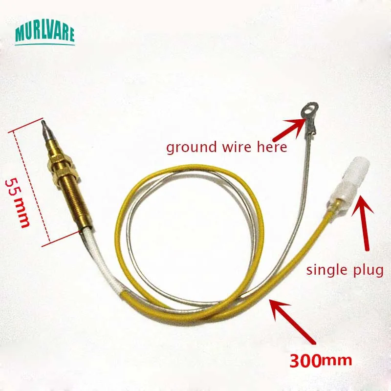 Kitchen Appliance Repair Parts Temperature Sensor Thermocouple With Magnet Solenoid Valve
