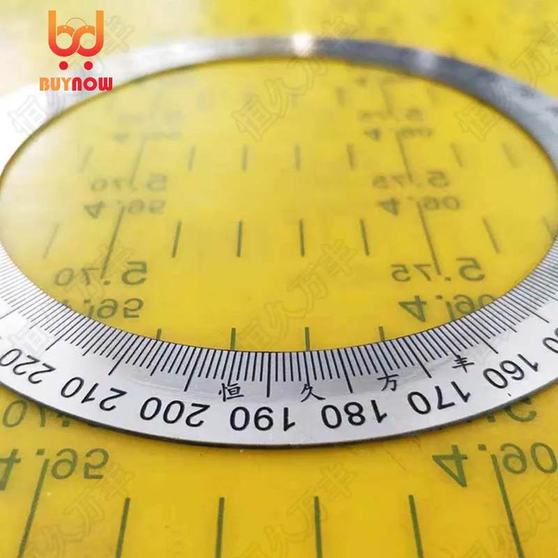 130x101x1 Dial Stainless steel round dial angle piece mechanical accessories Stainless steel decorative plate 5