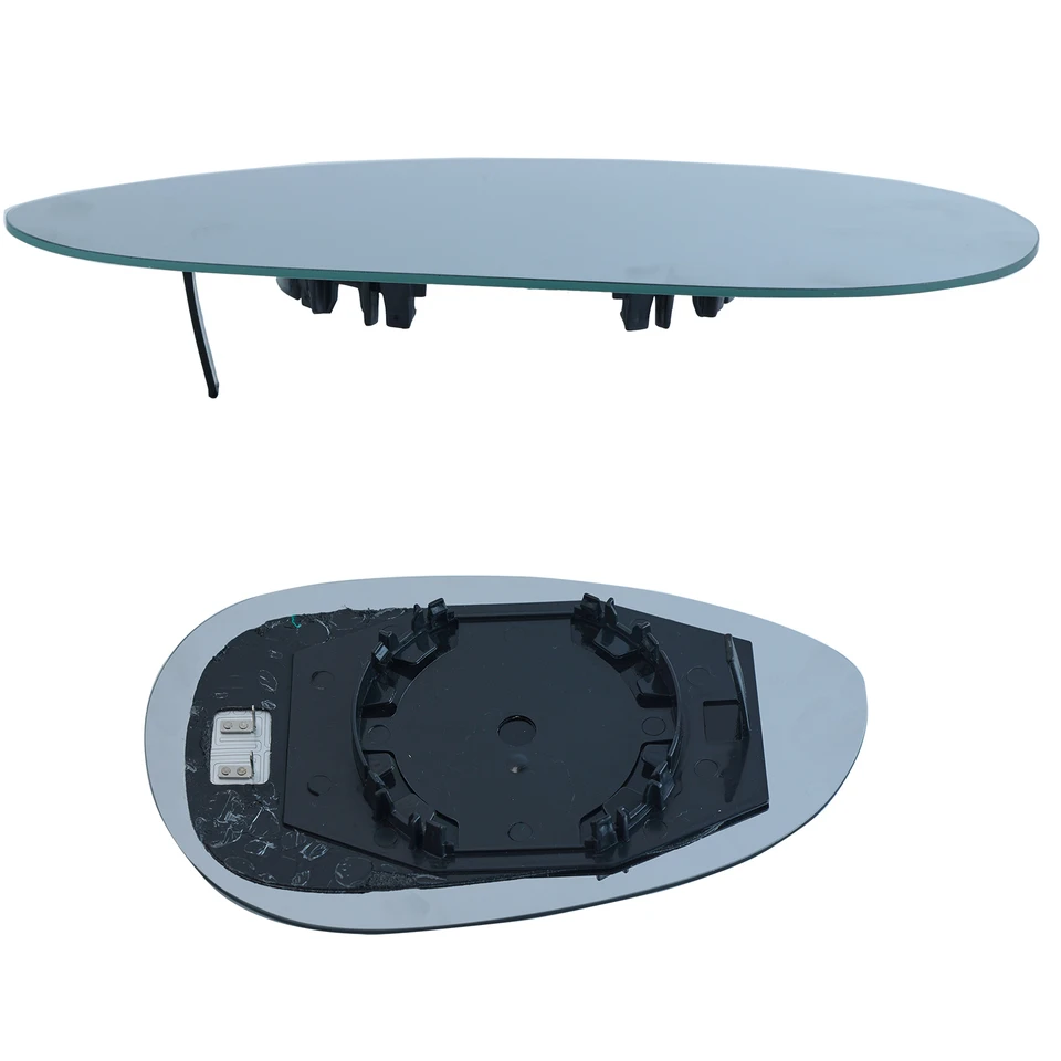 DZSQWETYU Glace Rétroviseur Pour Fiat 500 500C 2007-2023 Rétroviseur Latéral Lentille D'évaluation Chauffée étanche Anti-éblouissement Grande Vision Verre Recul Miroir(La Gauche