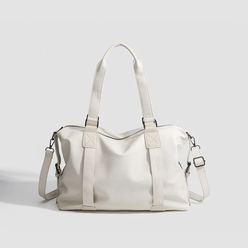 Women's Large Capacity Summer Tote Bag - Trendy Versatile PU Handheld